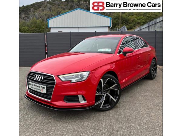 Audi A3 Saloon, Diesel, 2020, Red