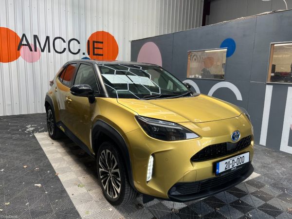 Toyota Yaris Cross SUV, Petrol Hybrid, 2021, Yellow
