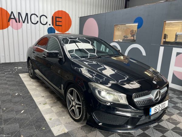 Mercedes-Benz CLA Saloon, Petrol, 2015, Blue