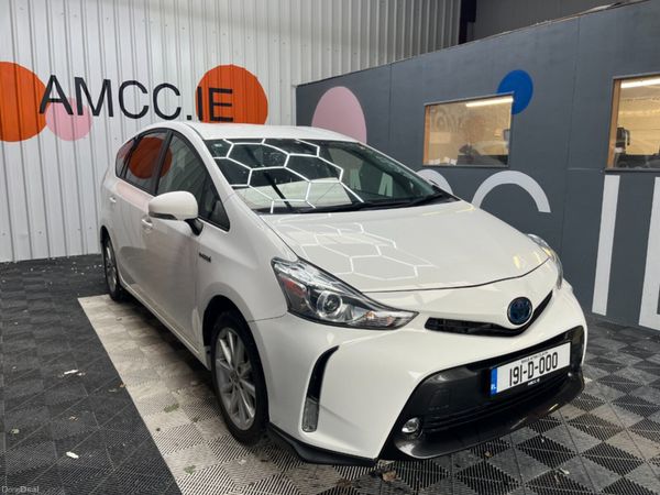 Toyota Prius MPV, Petrol, 2019, White