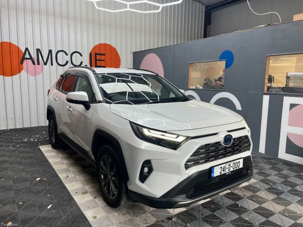 Toyota RAV4 SUV, Petrol Hybrid, 2024, White