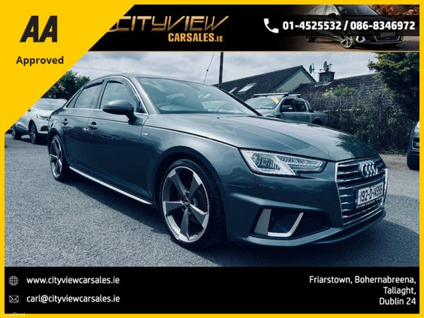 Audi A4 Saloon, Diesel, 2019, Grey