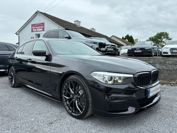 BMW 5-Series Saloon, Diesel, 2019, Black