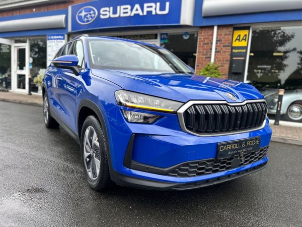Skoda Kodiaq SUV, Petrol Plug-in Hybrid, 2024, Blue