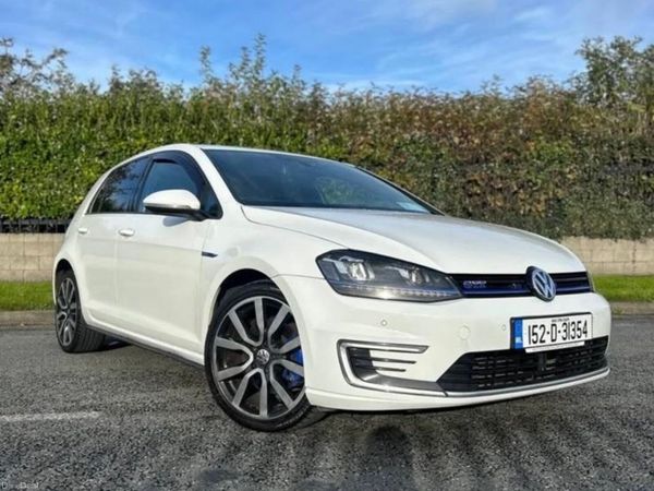 Volkswagen Golf Hatchback, Petrol Plug-in Hybrid, 2015, White