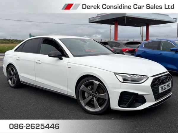 Audi A4 Saloon, Diesel, 2022, White