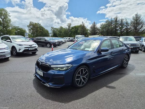 BMW 5-Series Saloon, Diesel, 2022, Blue