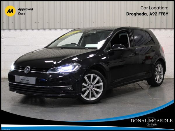 Volkswagen Golf Hatchback, Petrol, 2019, Black