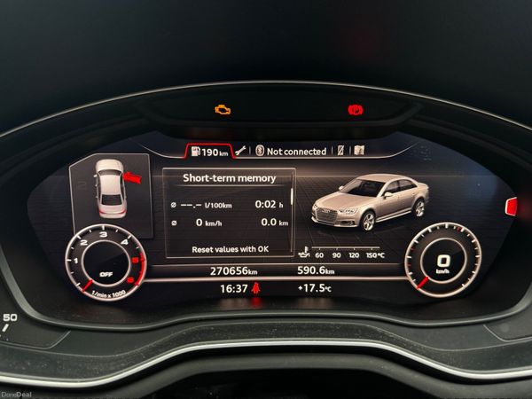 Audi A4 Saloon, Diesel, 2016, Black