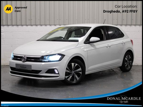Volkswagen Polo Hatchback, Petrol, 2019, White