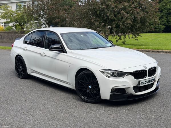 BMW 3-Series Saloon, Diesel, 2015, White