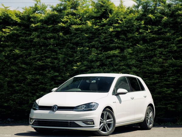 Volkswagen Golf Hatchback, Diesel, 2019, White