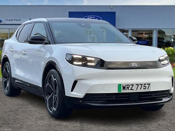 Ford Capri SUV, Electric, 2025, White