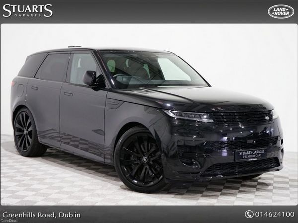 Land Rover Range Rover Sport Estate, Petrol Plug-in Hybrid, 2024, Black