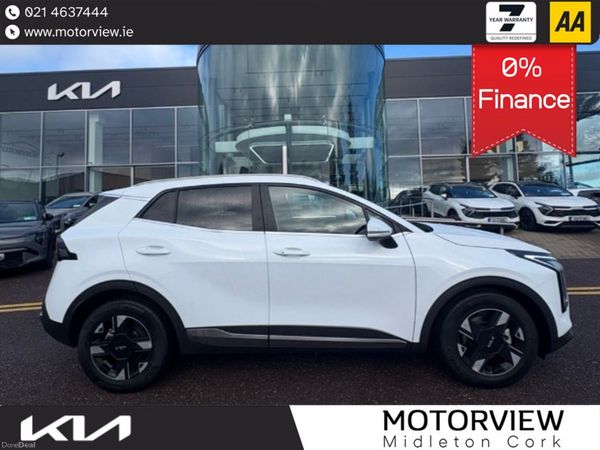 Kia Sportage SUV, Petrol Hybrid, 2026, White