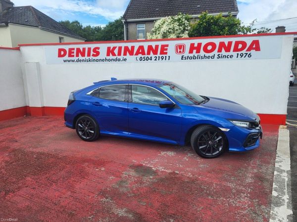 Honda Civic Hatchback, Petrol, 2021, Blue