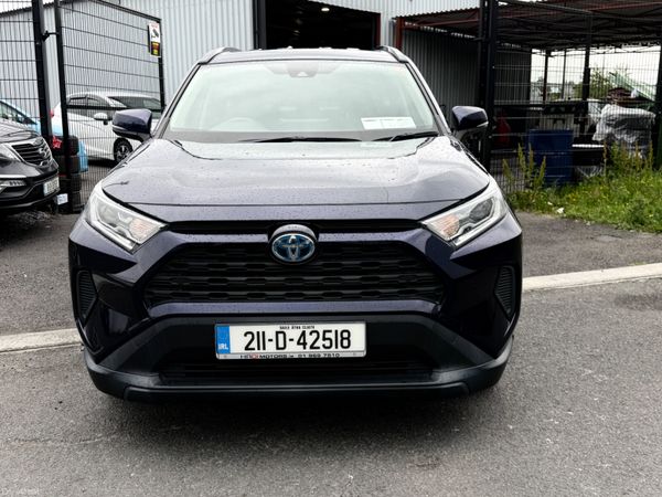 Toyota RAV4 SUV, Petrol Hybrid, 2021, Blue