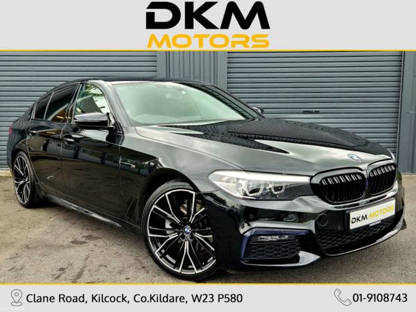 BMW 5-Series Saloon, Diesel, 2020, Black