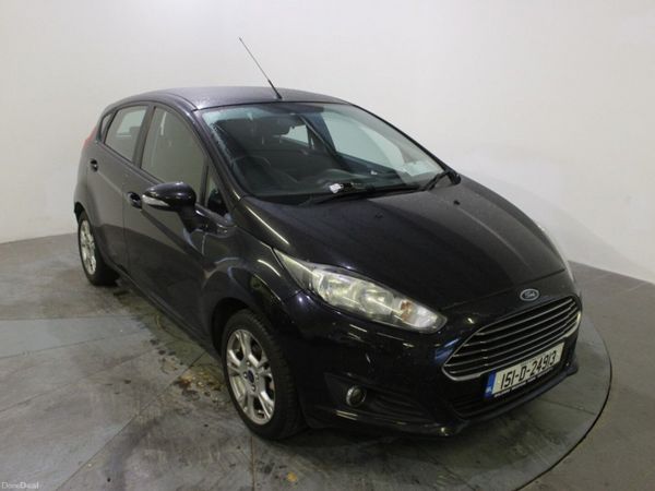 Ford Fiesta Hatchback, Petrol, 2015, Black
