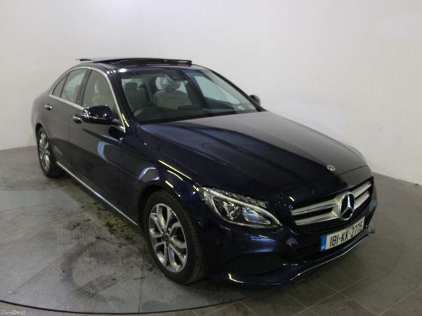 Mercedes-Benz C-Class Saloon, Diesel, 2018, Blue