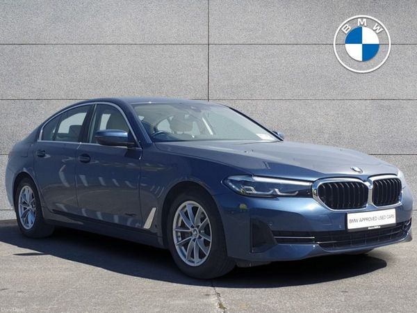 BMW 5-Series Saloon, Diesel, 2023, Blue