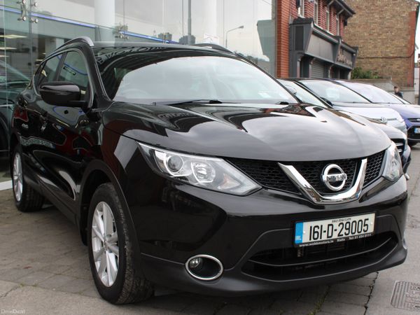 Nissan Qashqai Hatchback, Petrol, 2016, Black
