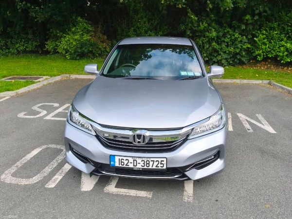 Honda Accord Saloon, Petrol Hybrid, 2016, Silver