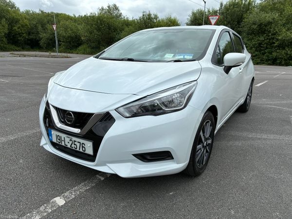 Nissan Micra Hatchback, Petrol, 2019, White