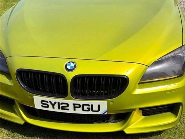 BMW 6-Series Convertible, Diesel, 2012, Black