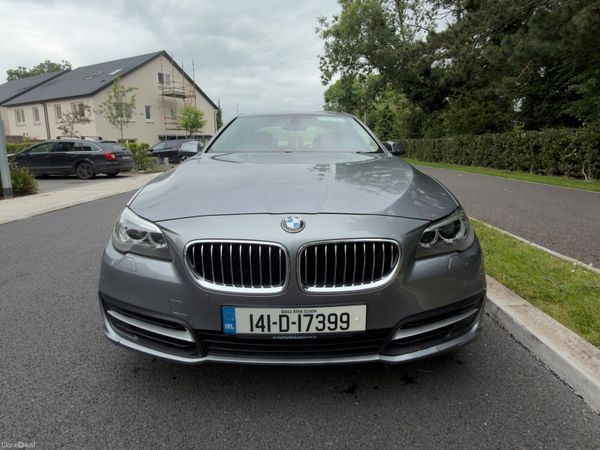 BMW 5-Series Saloon, Diesel, 2014, Grey