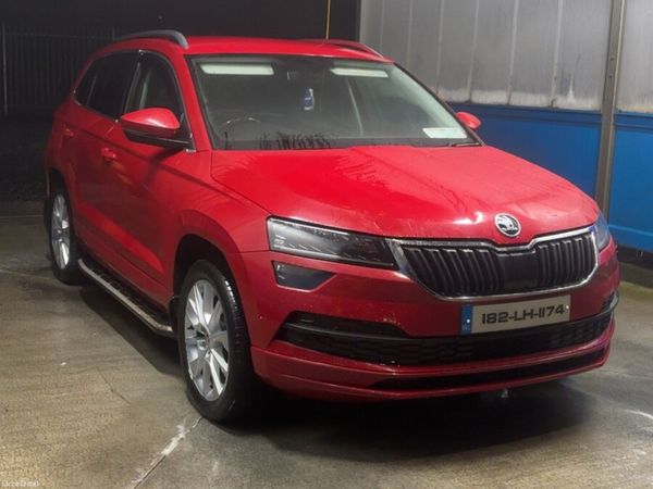 Skoda Karoq Estate, Diesel, 2018, Red
