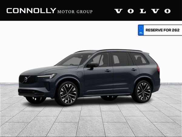 Volvo XC90 SUV, Petrol Plug-in Hybrid, 2026, Blue