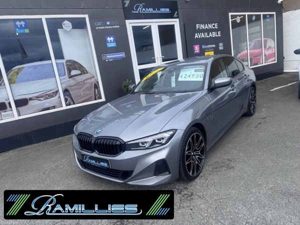 BMW 3-Series Saloon, Petrol Plug-in Hybrid, 2022, Grey