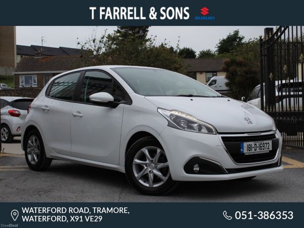 Peugeot 208 Hatchback, Petrol, 2018, White