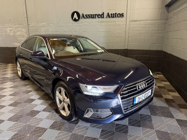 Audi A6 Saloon, Diesel, 2021, Blue