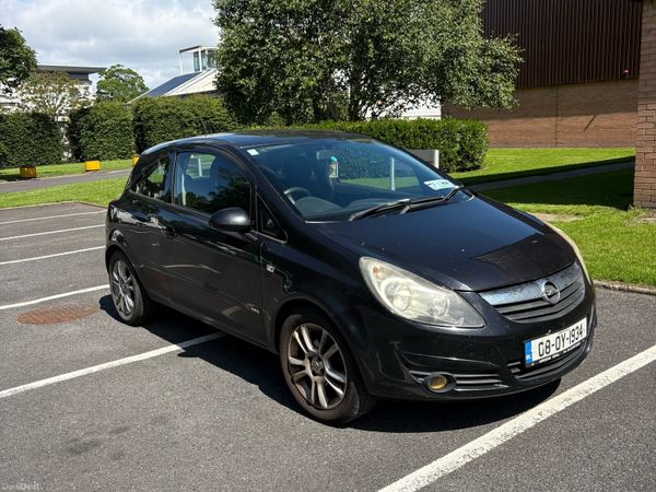Opel Corsa Hatchback, Petrol, 2008, Black