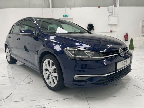Volkswagen Golf Hatchback, Petrol, 2018, Blue