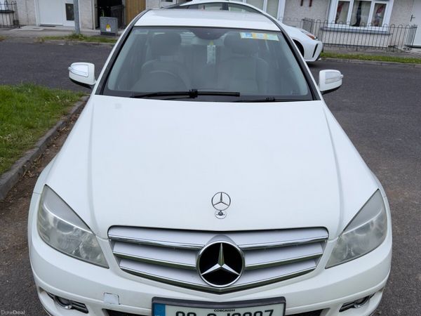 Mercedes-Benz C-Class Saloon, Petrol, 2008, White