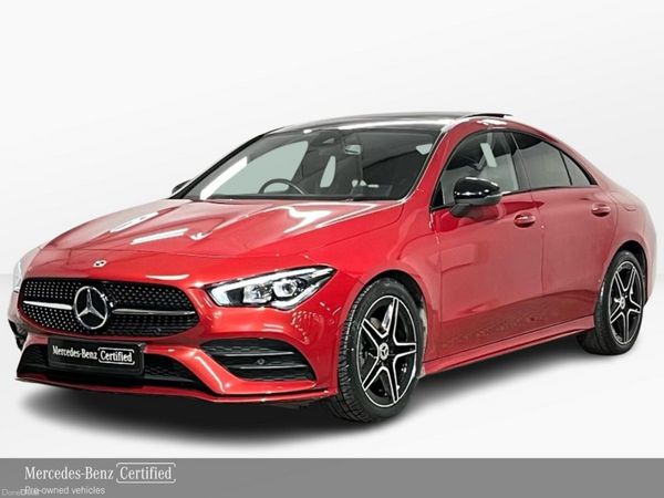 Mercedes-Benz CLA Saloon, Petrol, 2023, Red