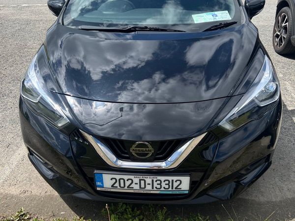 Nissan Micra Hatchback, Petrol, 2020, Black