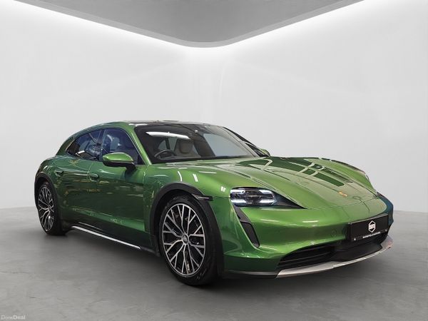 Porsche Taycan Estate, Electric, 2022, Green