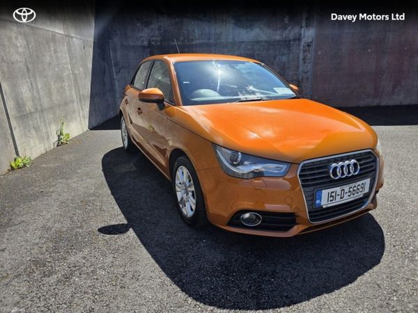 Audi A1 Hatchback, Petrol, 2015, Orange