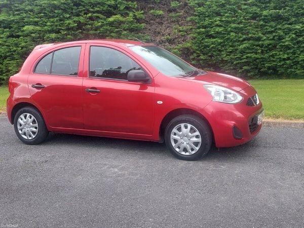 Nissan Micra Hatchback, Petrol, 2016, Red