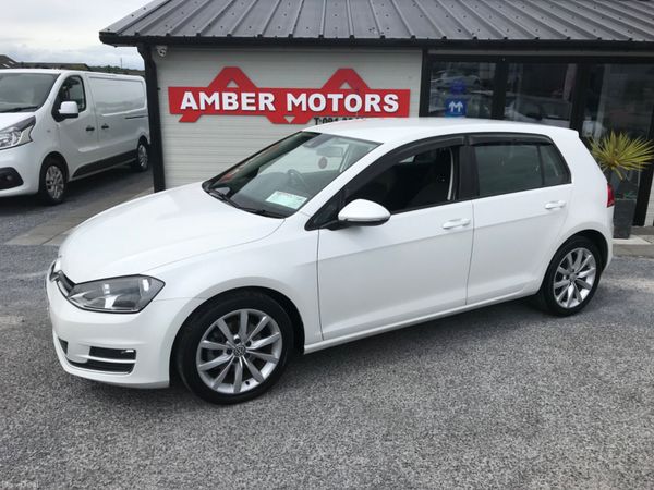 Volkswagen Golf Hatchback, Petrol, 2014, White
