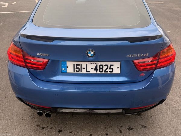 BMW 4-Series Coupe, Diesel, 2015, Blue
