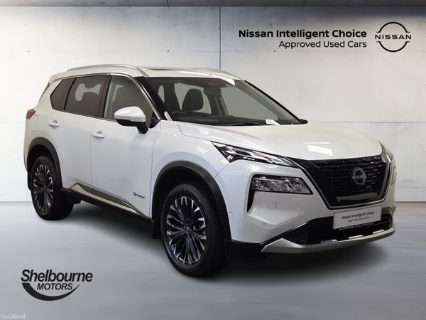 Nissan X-Trail SUV, Petrol Hybrid, 2025, White