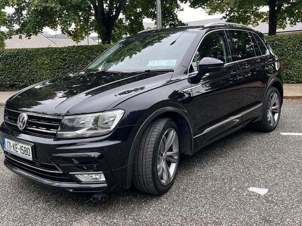 Volkswagen Tiguan SUV, Diesel, 2017, Black