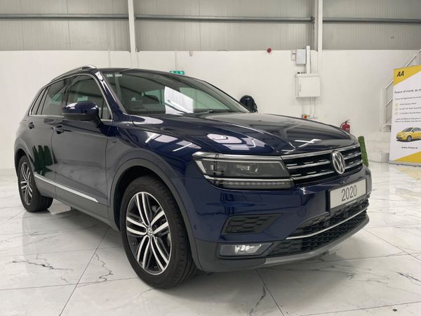 Volkswagen Tiguan Estate, Diesel, 2020, Blue