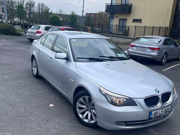 BMW 5-Series Saloon, Diesel, 2008, Silver