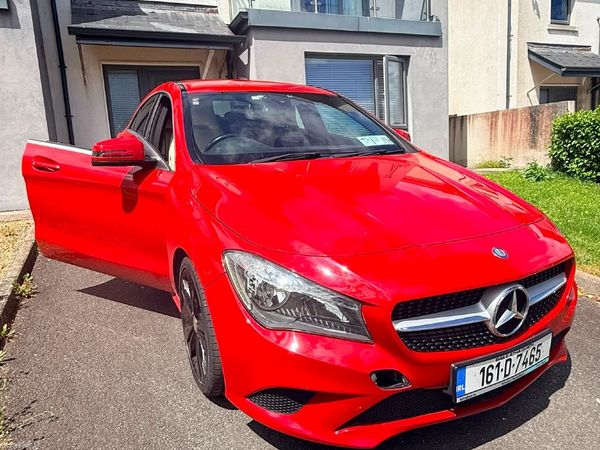 Mercedes-Benz CLA Saloon, Diesel, 2016, Red